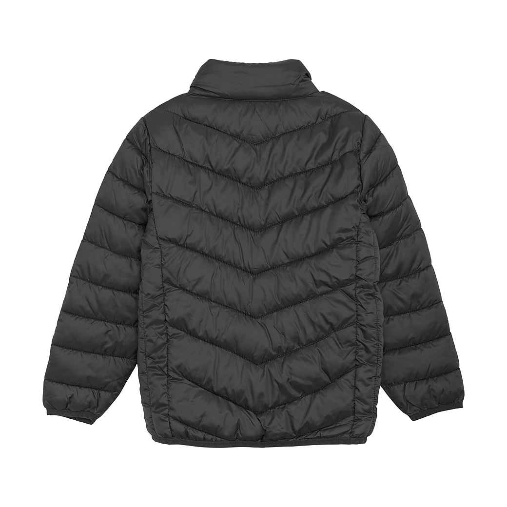 Color Kids Jacket Quilted Puffer Black - Packable