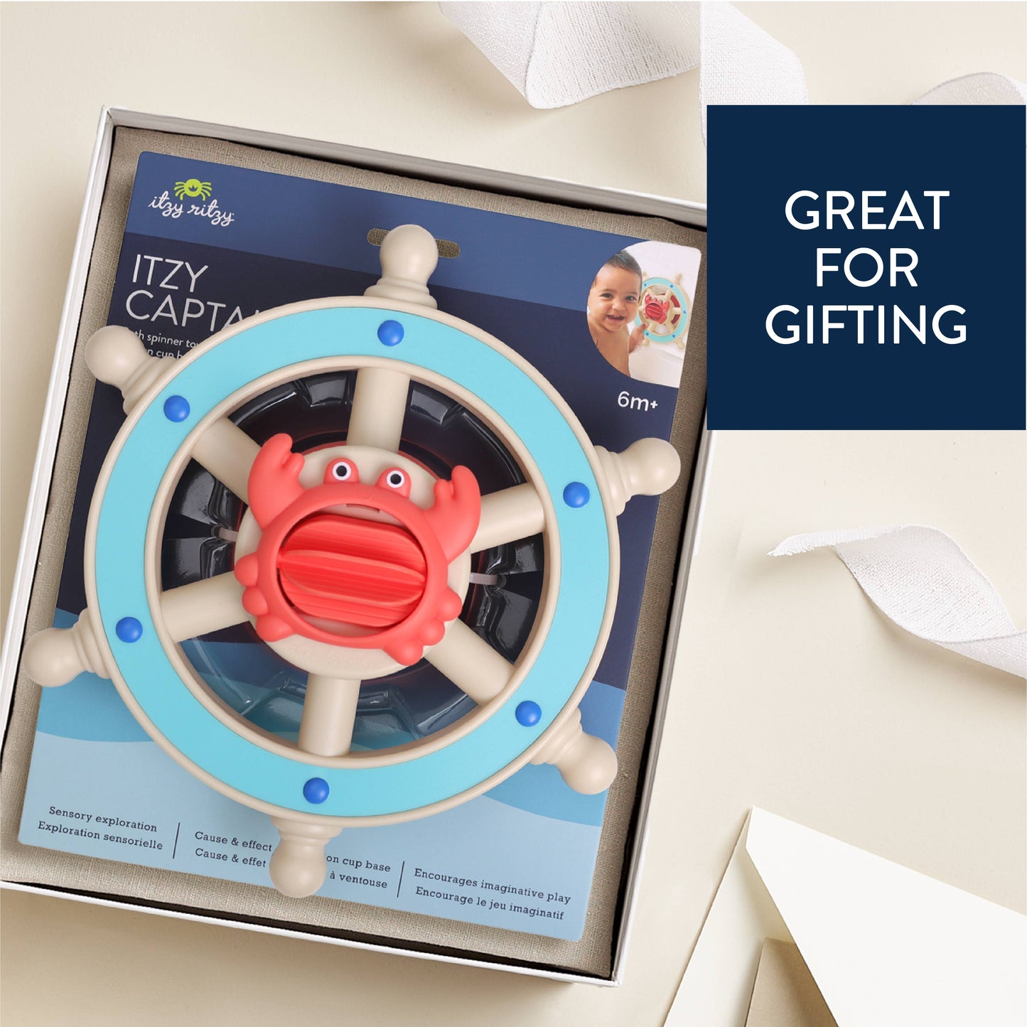 Itzy Ritzy - Itzy Captain Bath Toy