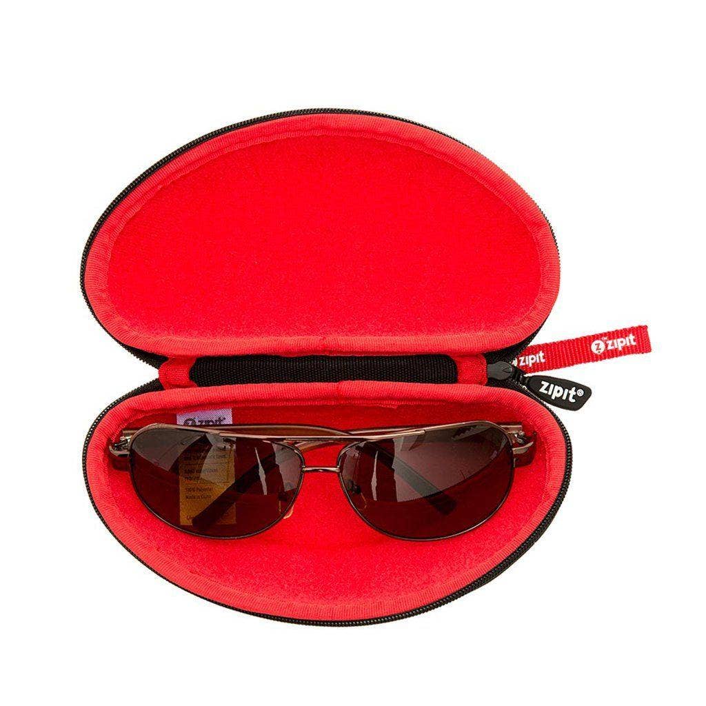 ZIPIT - ZIPIT Colorz Glasses Case: Blue Triangles