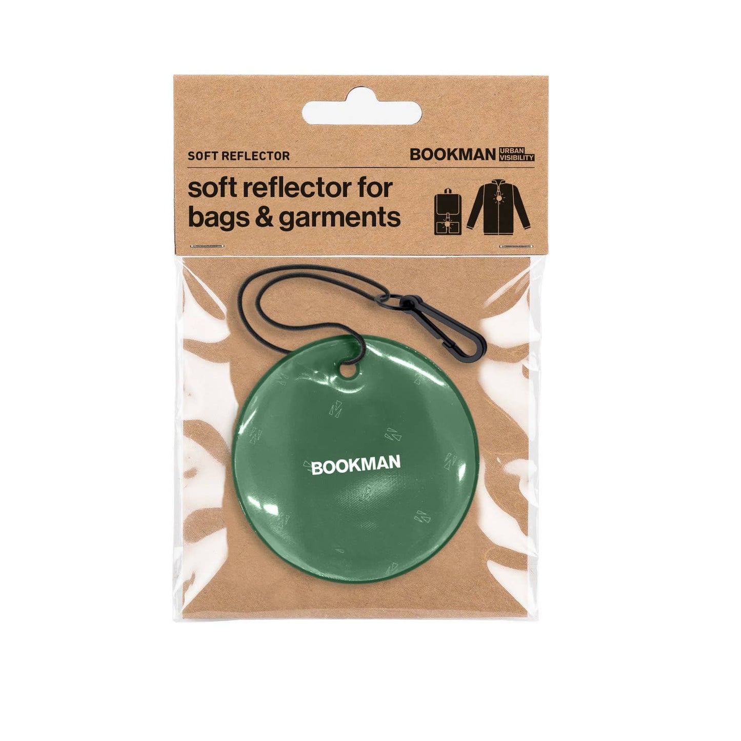 Bookman Urban Visibility - Hanging Reflector Circle Green