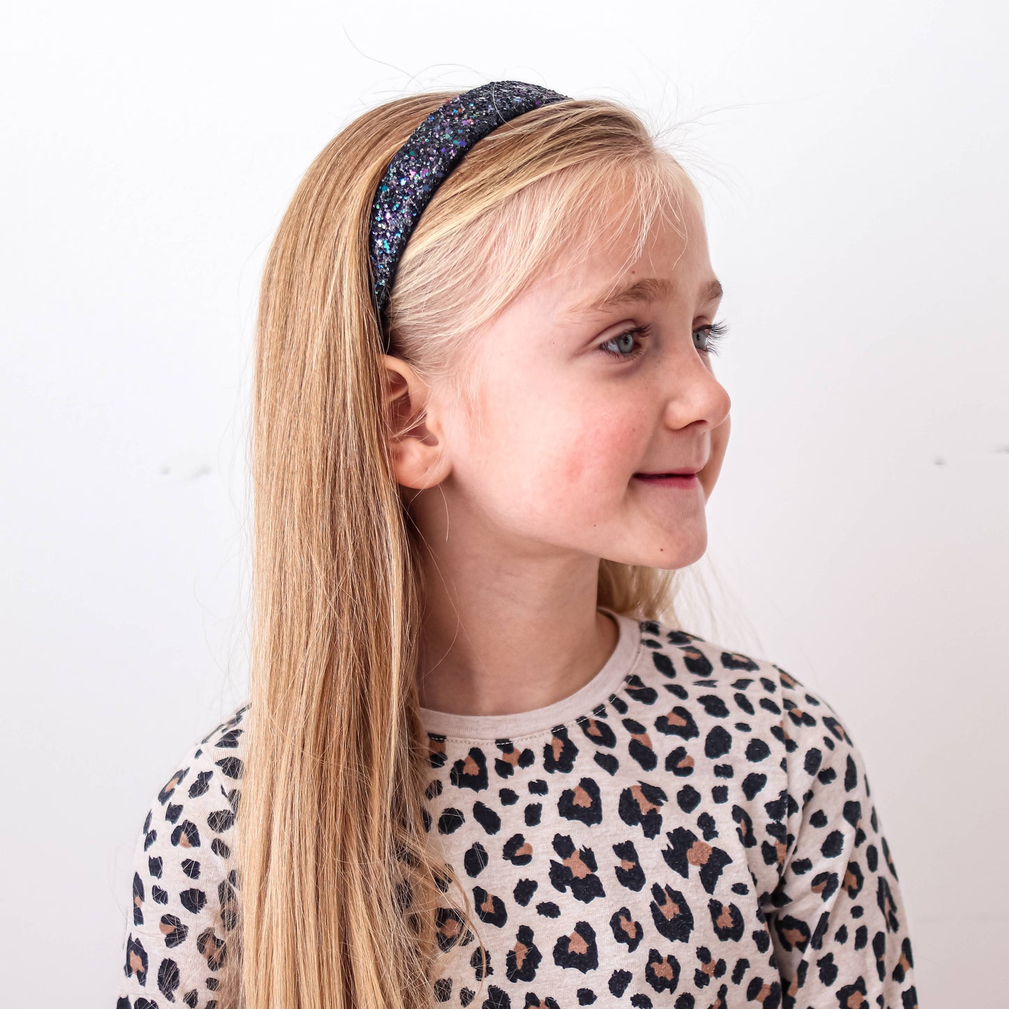 Frog Sac Tapered Chunky Glitter Headband