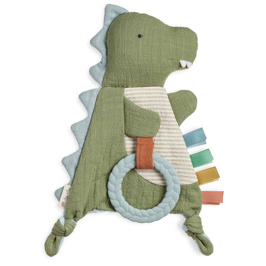 Itzy Ritzy - Bitzy Crinkle™ Sensory Toy with Teether: Dino