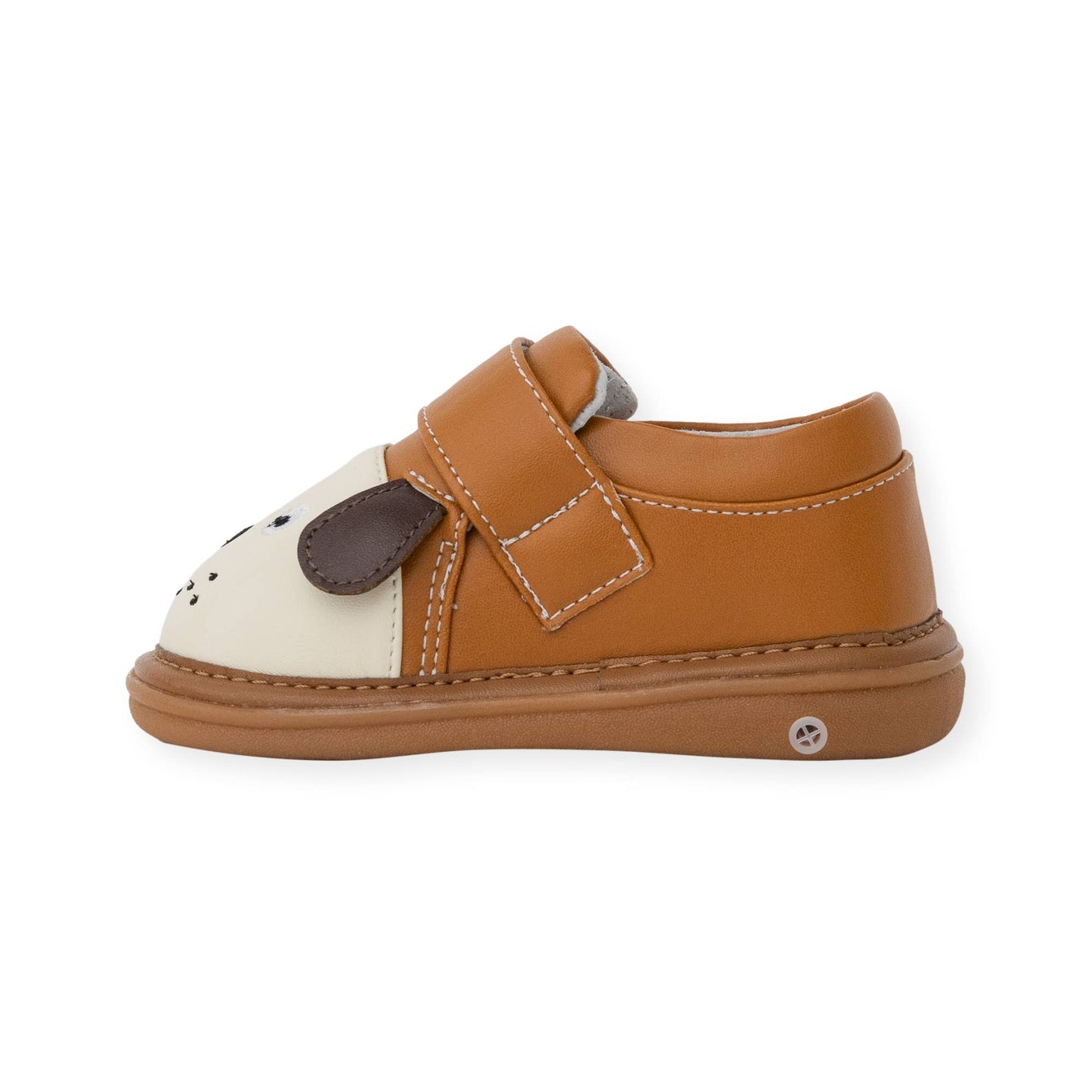 Wee Squeak Fetch the Dog Brown Shoes