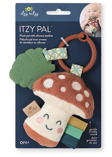 Itzy Ritzy - Itzy Pal™ Plush + Teether: Avocado
