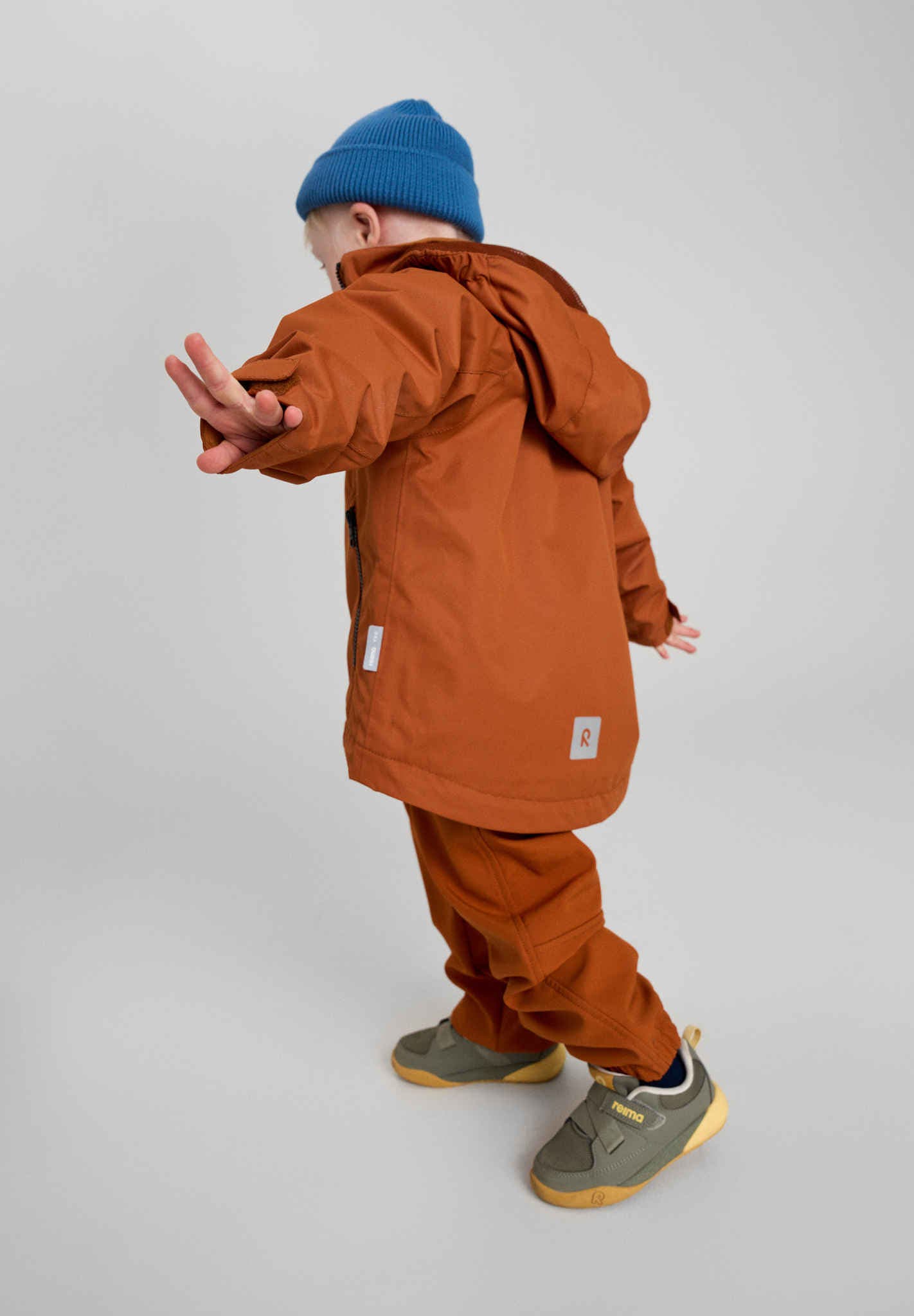 Reima Oikotie - Softshell Pants Fleece Lined - Brown