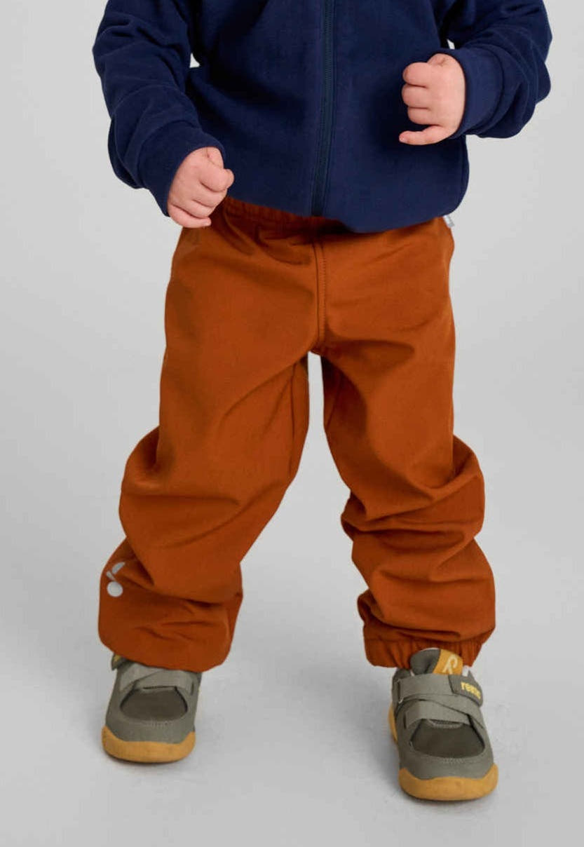 Reima Oikotie - Softshell Pants Fleece Lined - Brown