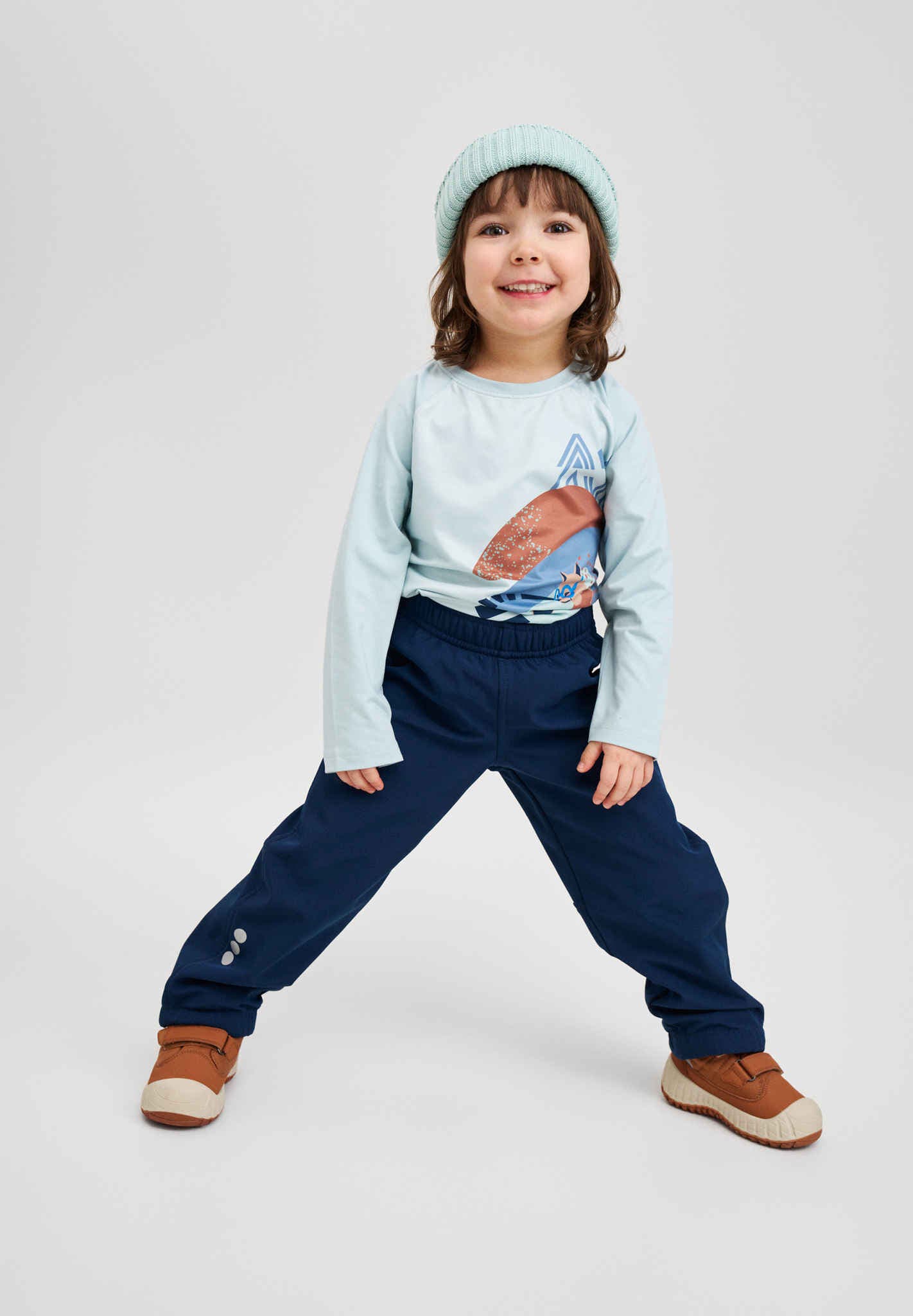 Reima Oikotie - Softshell Pants Fleece Lined - Navy