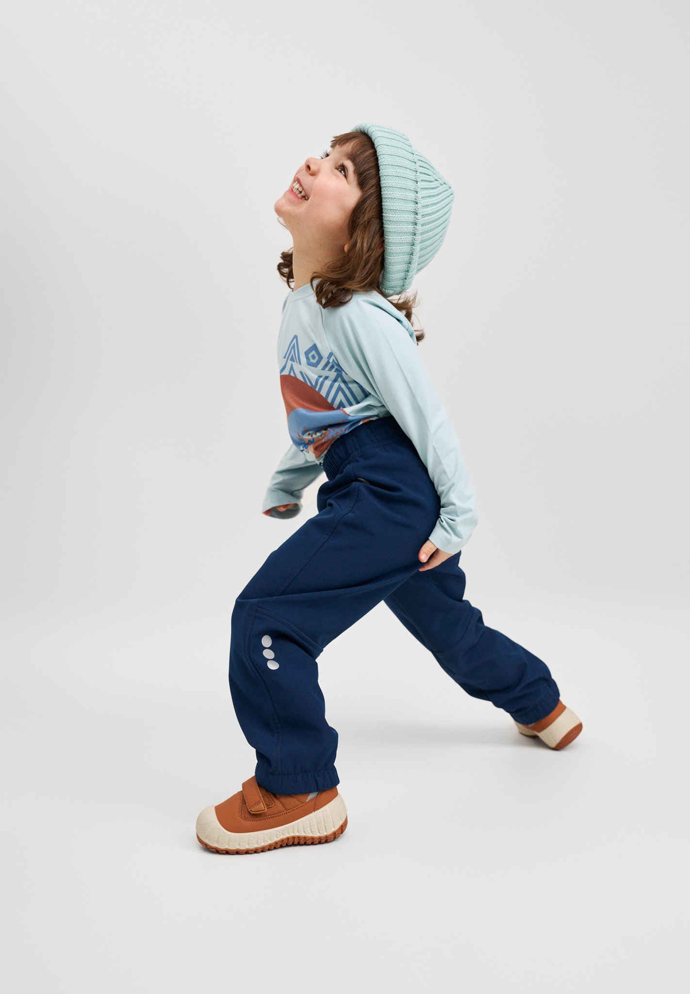 Reima Oikotie - Softshell Pants Fleece Lined - Navy