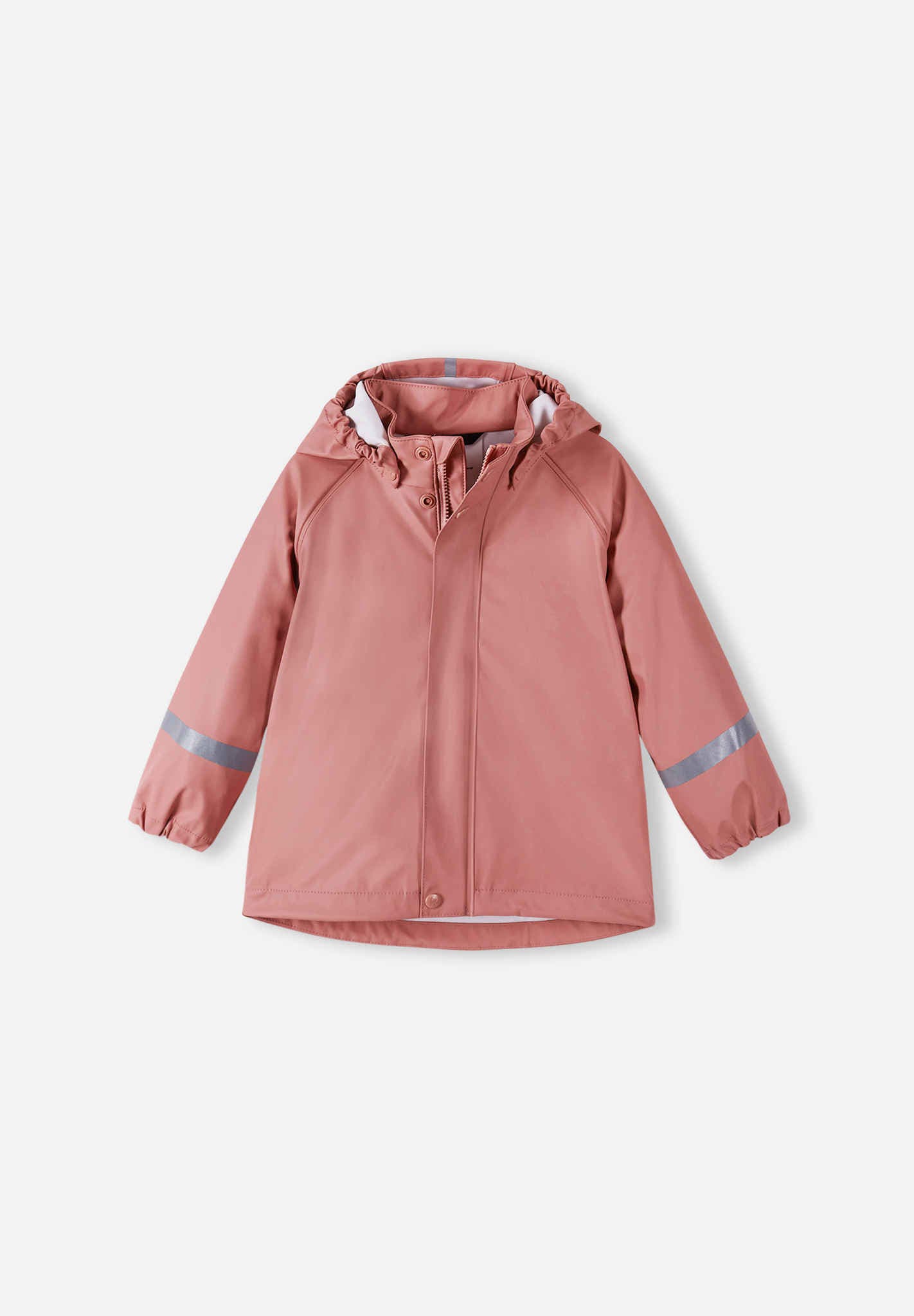 Reima - Lampi Waterproof Rubber Rain Jacket - Blush