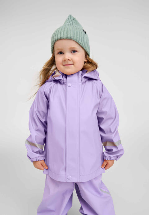 Reima Lampi Waterproof Kids' Rain Jacket - Yellow