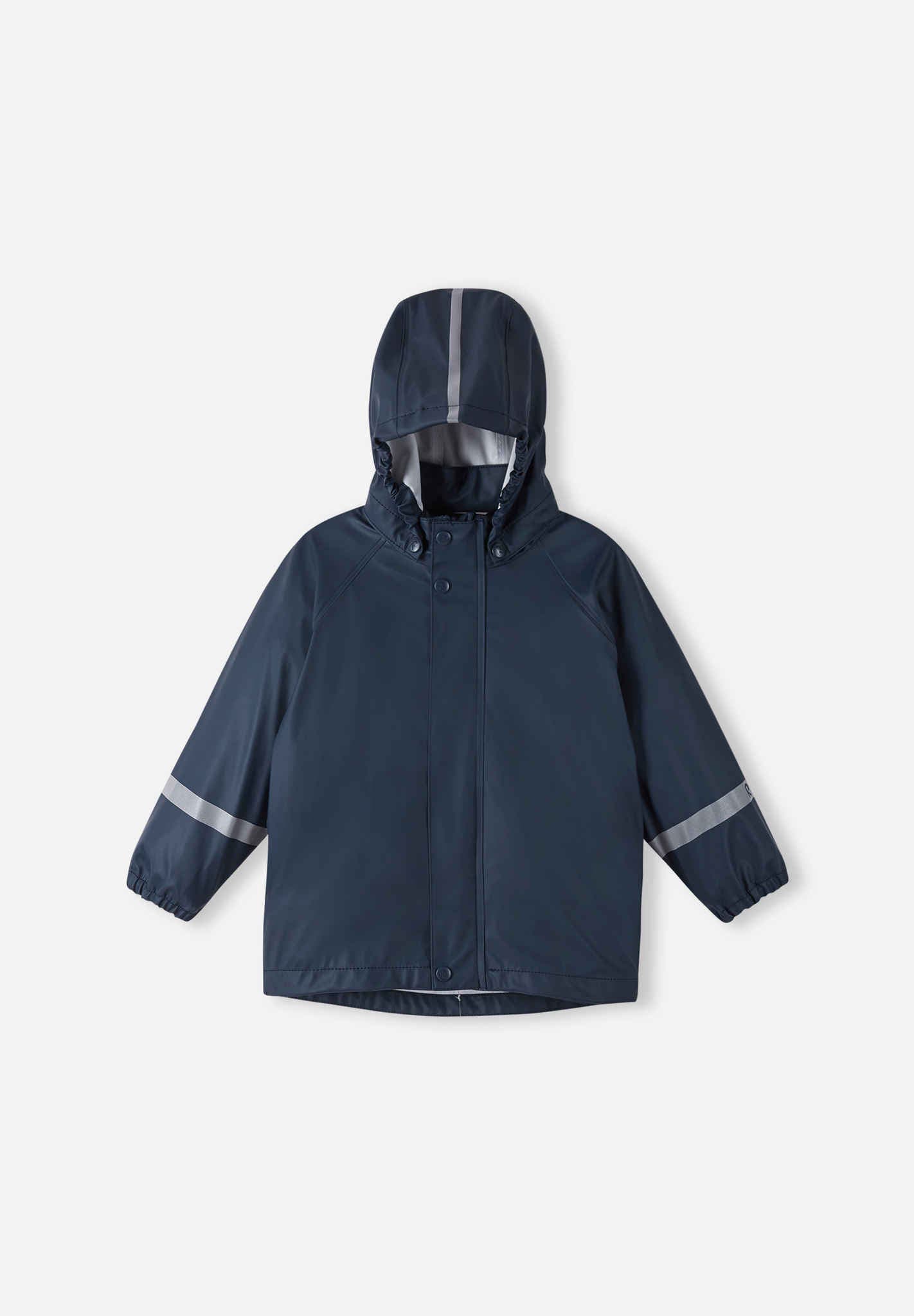 Reima - Lampi Waterproof Rubber Rain Jacket - Navy