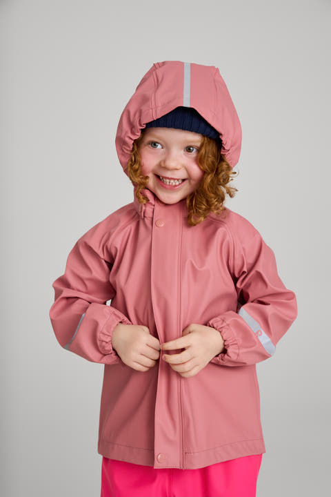 Reima Lampi Waterproof Kids' Rain Jacket - Yellow