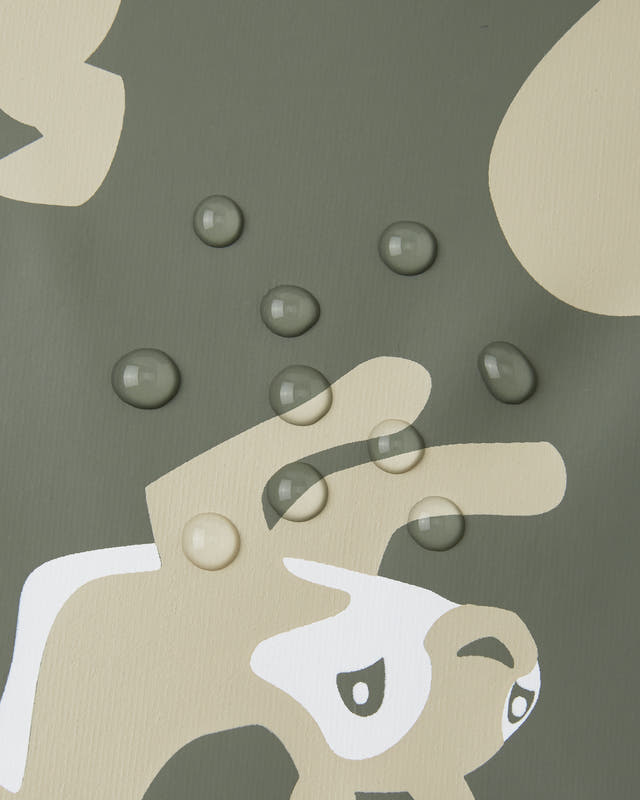 Reima Waterproof Rain Jacket Vesi Greyish Green