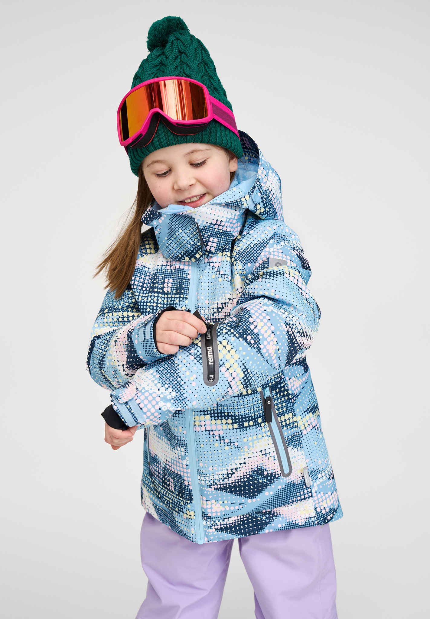 Reima - Tec winter jacket - Posio Frozen Blue
