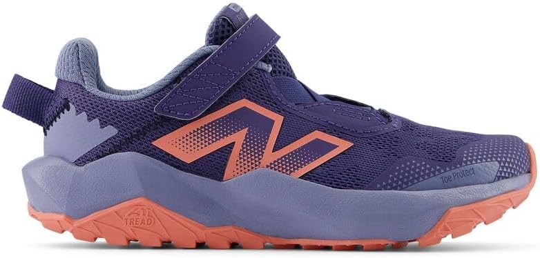 New Balance - DynaSoft Nitrel v6 Running Shoe - Bungee Lace with Top Strap - Little Kid - Dream State