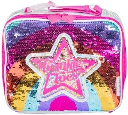 Twinkle Toes by Skechers Star Rainbow Sequin Lunch Bag