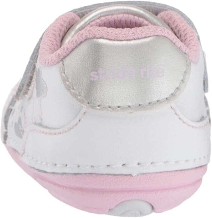 Stride Rite Soft Motion Adalyn - White Silver (Wide)