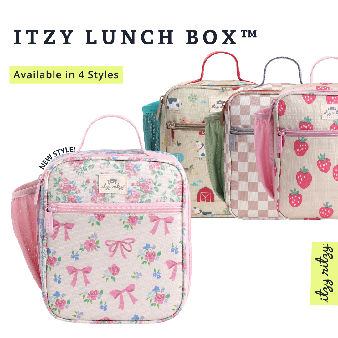 Itzy Ritzy -  Itzy Lunch Box™: Strawberries + Cream