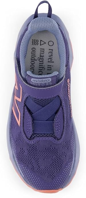 New Balance - DynaSoft Nitrel v6 Running Shoe - Bungee Lace with Top Strap - Little Kid - Dream State