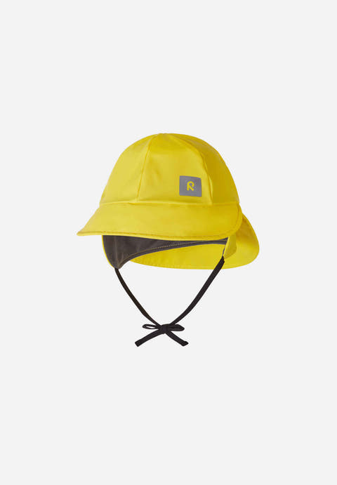 Reima Rainy Waterproof Kids' Rain Hat – Wide Brim, Reflective, Chin Strap | Toddlers to Kids