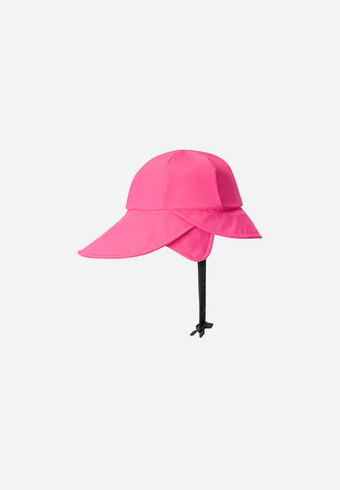 Reima Rainy Waterproof Kids' Rain Hat – Wide Brim, Reflective, Chin Strap | Toddlers to Kids