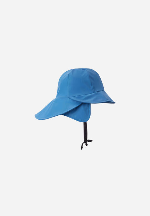 Reima Rainy Waterproof Kids' Rain Hat – Wide Brim, Reflective, Chin Strap | Toddlers to Kids