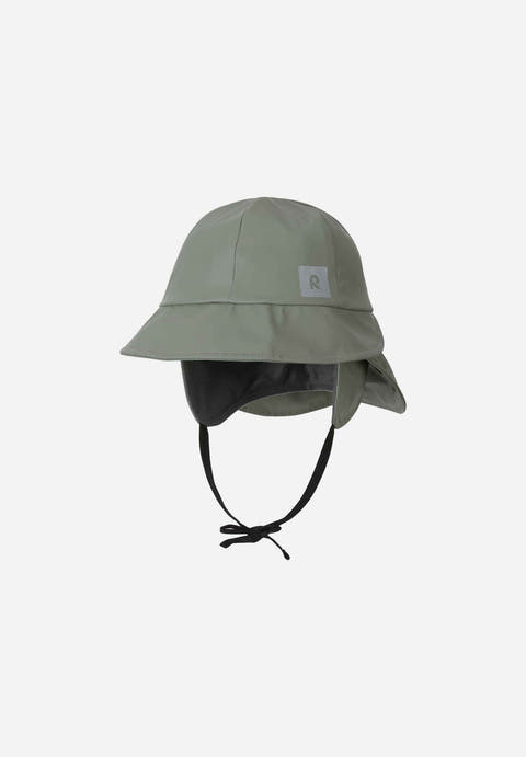 Reima Rainy Waterproof Kids' Rain Hat – Wide Brim, Reflective, Chin Strap | Toddlers to Kids