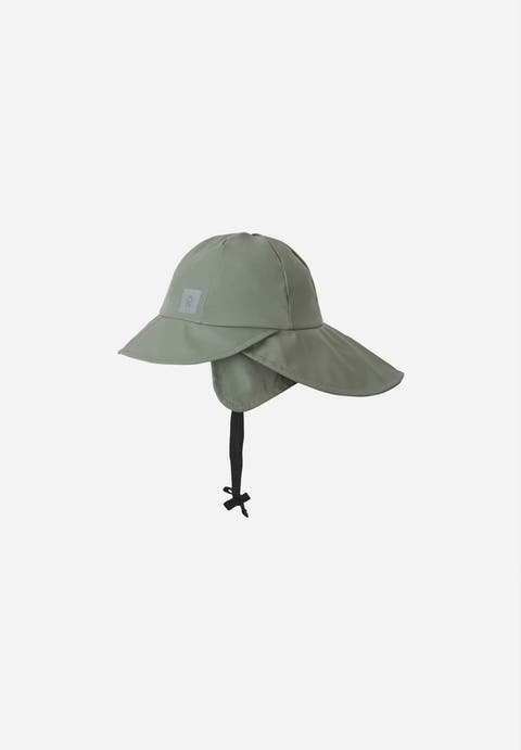 Reima Rainy Waterproof Kids' Rain Hat – Wide Brim, Reflective, Chin Strap | Toddlers to Kids
