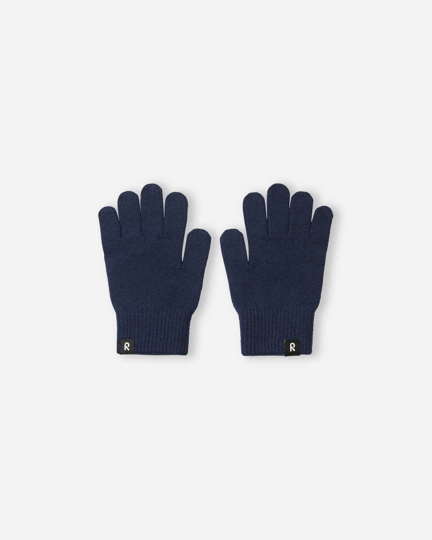 Reima - Sormin Merino Wool Blend Knit Gloves - Navy