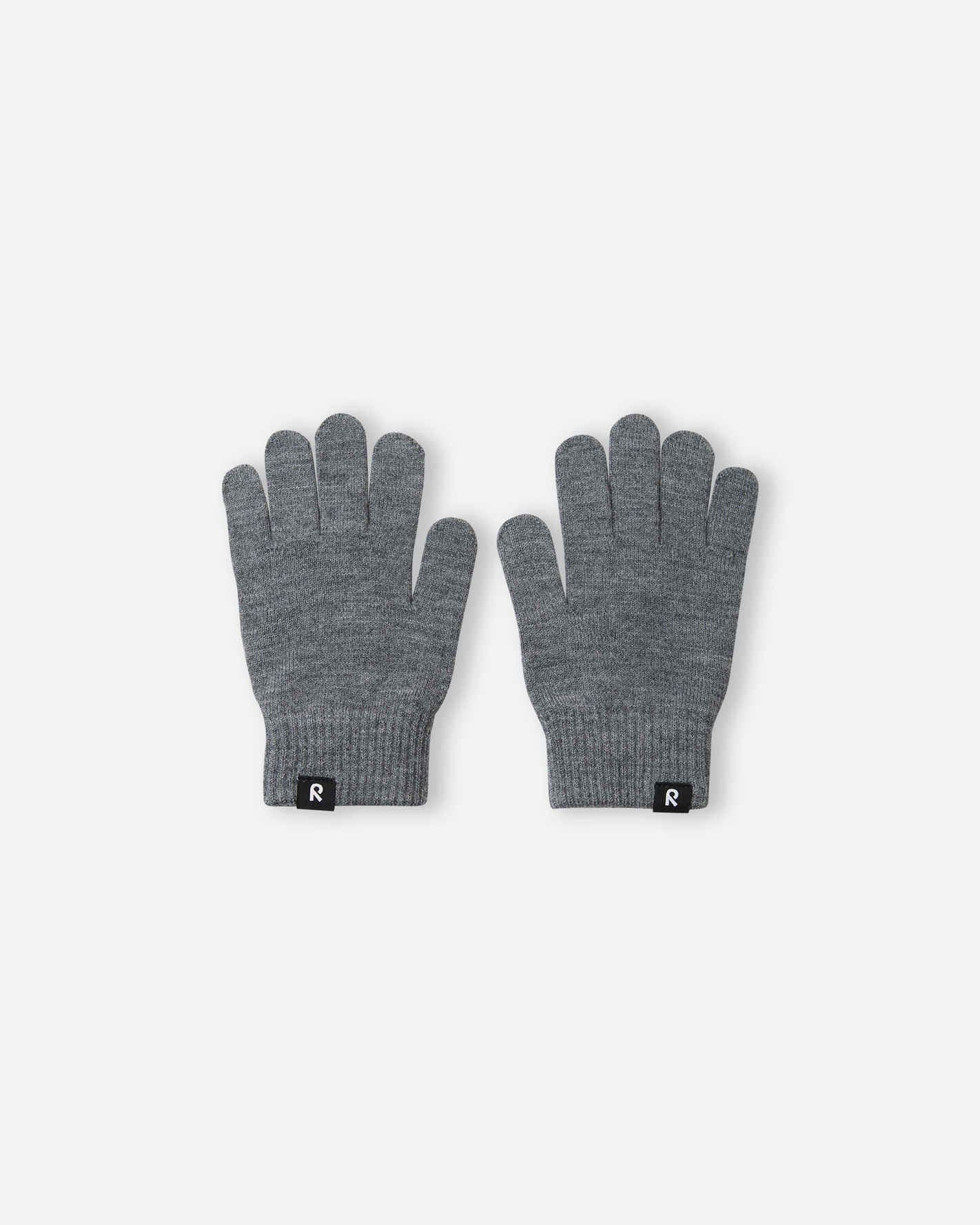 Reima - Sormin Merino Wool Blend Knit Gloves - Grey
