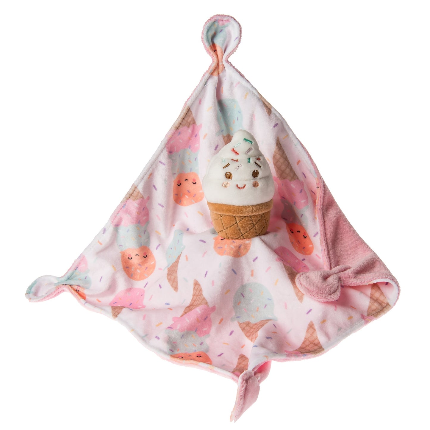 Mary Meyer - Sweet Soothie Blanket - 10" - Sweet Ice Cream