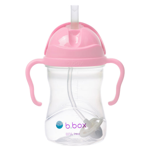 B.Box - Sippy Straw Cup 240ml - Cherry Blossom