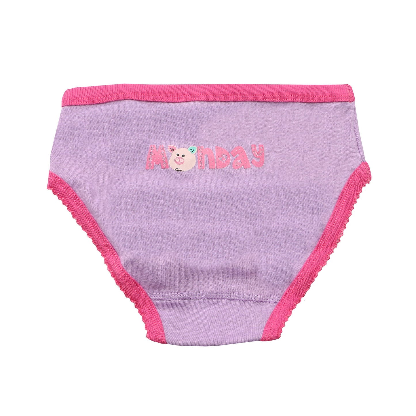 Zoocchini Kids Organic Briefs - 7Pc Set - Days Of The Week 5-6 Years