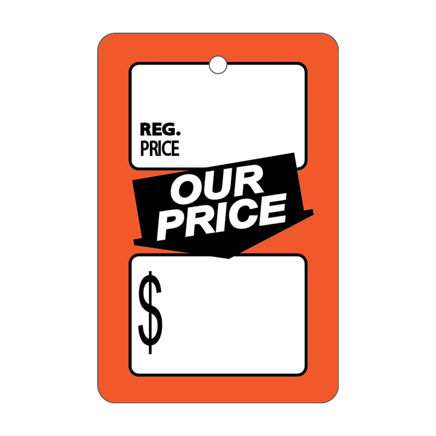 Suburban Sales - Retail Paper Hang Tags 1,000pcs/box
