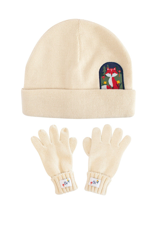 FlapJack Kids Toque & Gloves Set - Fox