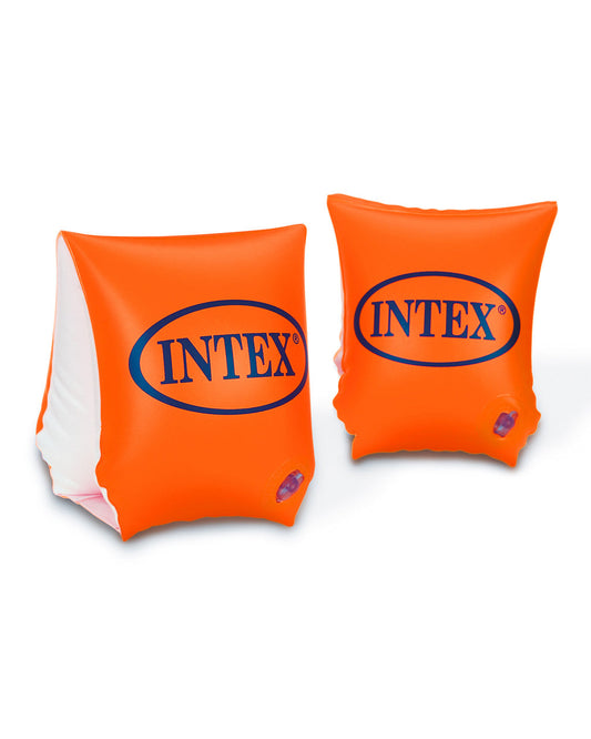 Intex Deluxe Inflatable Arm Band Floaties, 9" X 6", Ages 3-6