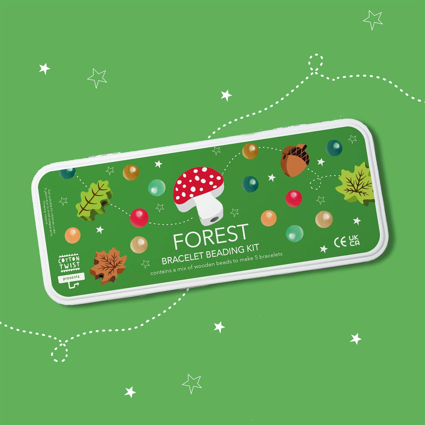 Cotton Twist - Forest Bracelet Bead Kit