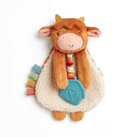 Itzy Ritzy - Highland Cow Itzy Friends Lovey™ Plush