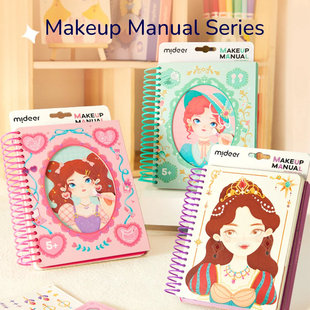 Mideer - The Makeup Manual Activity Book