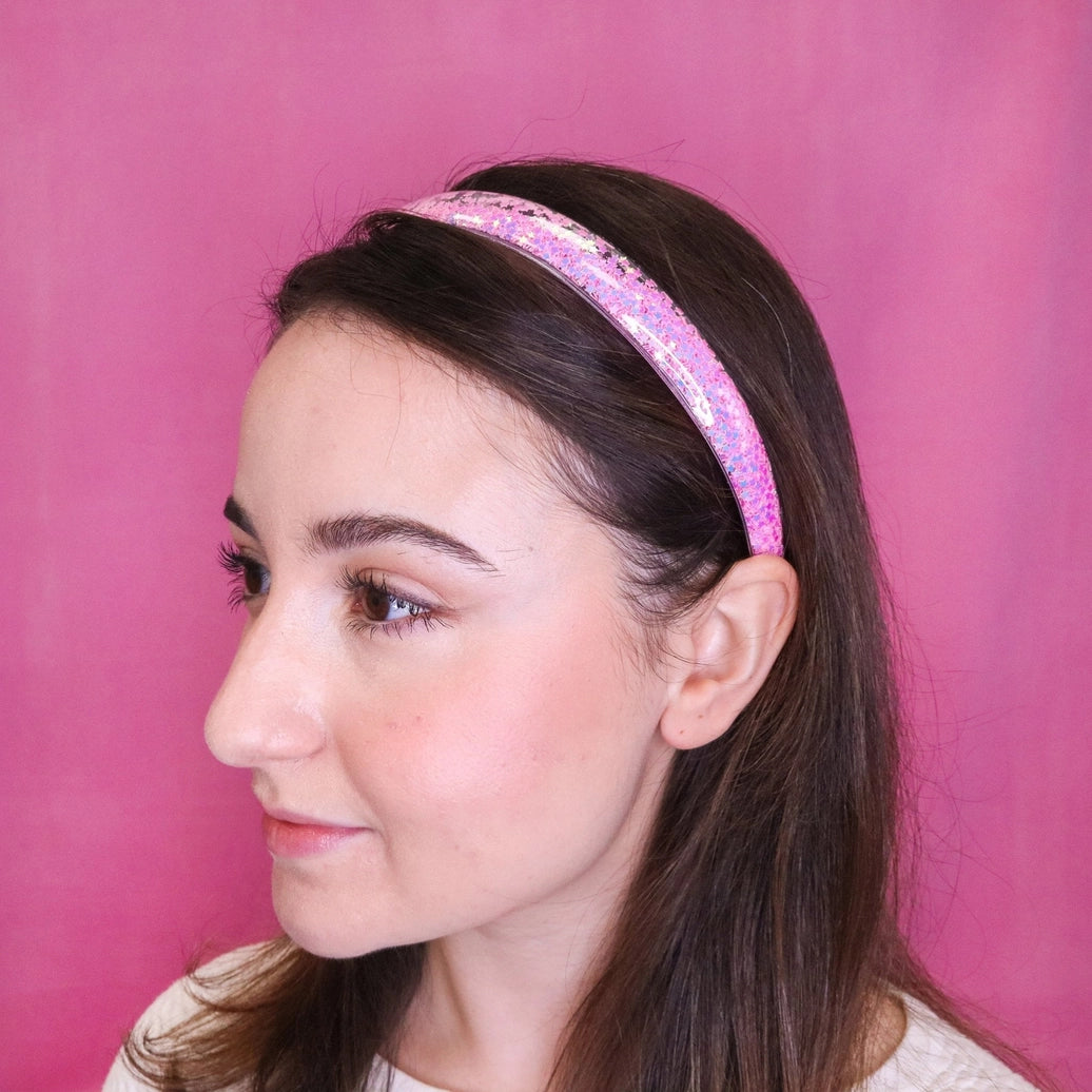 Frog Sac - Shaker Glitter Headband with Teeth