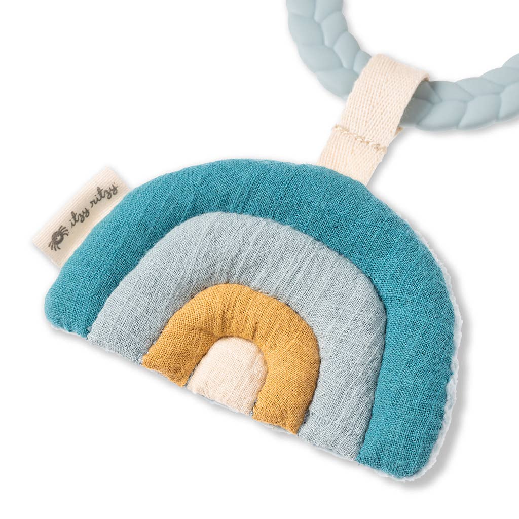 Itzy Ritzy - Bitzy Busy Ring™ Teething Activity Toy: Bunny