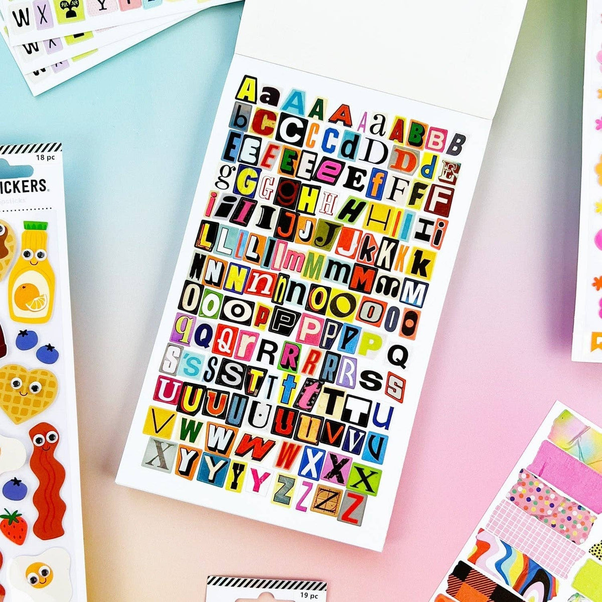 Pipsticks - Mix & Match Junk Journal Sticker Book