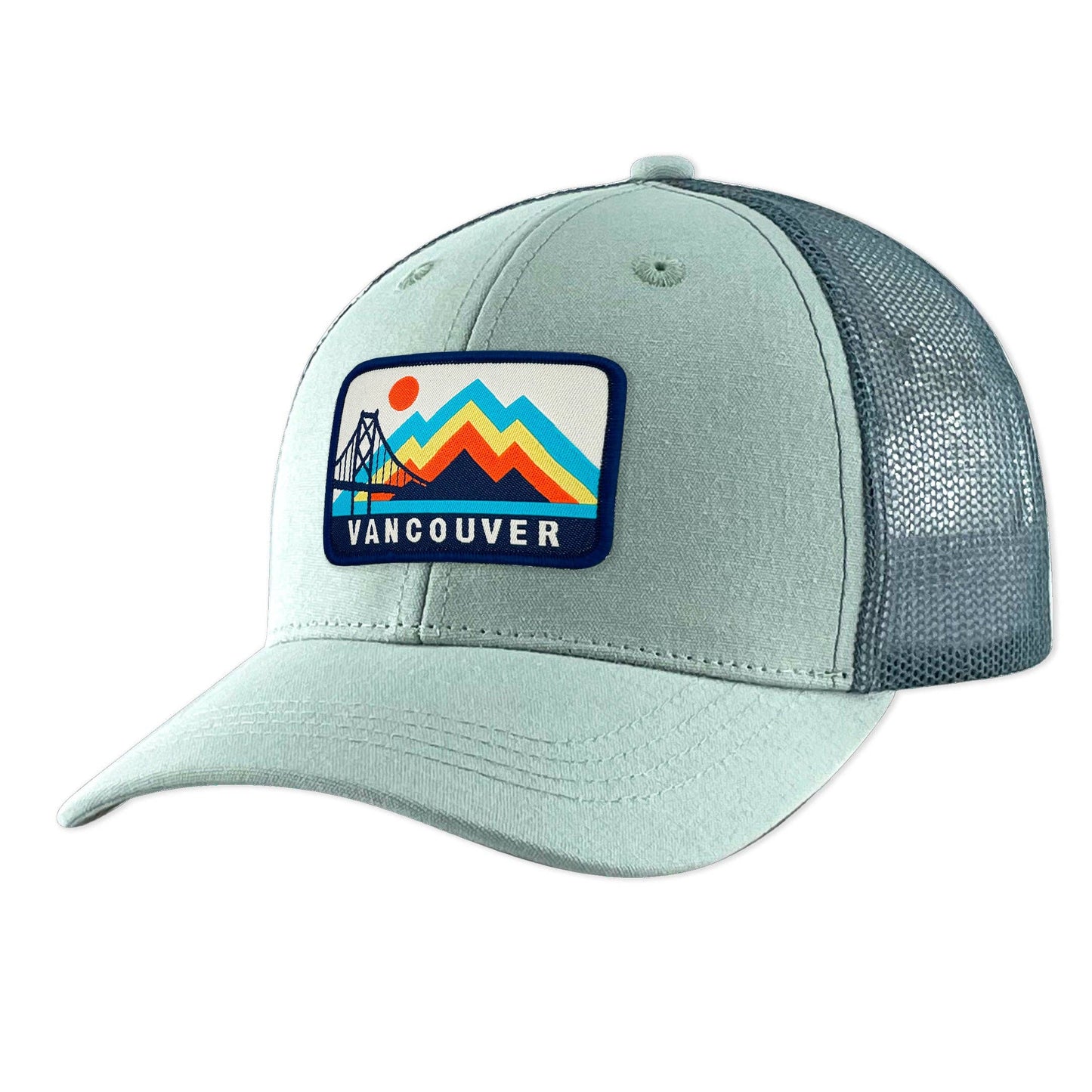 Northern Icons - Kids Vancouver Mountain Bridge Mesh Trucker Hat