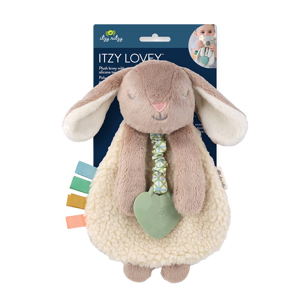 Itzy Ritzy - Taupe Bunny Itzy Friends Lovey™ Plush