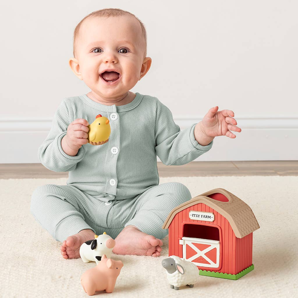 Itzy Ritzy - Itzy Play Barn - Spill and Fill Activity Toy