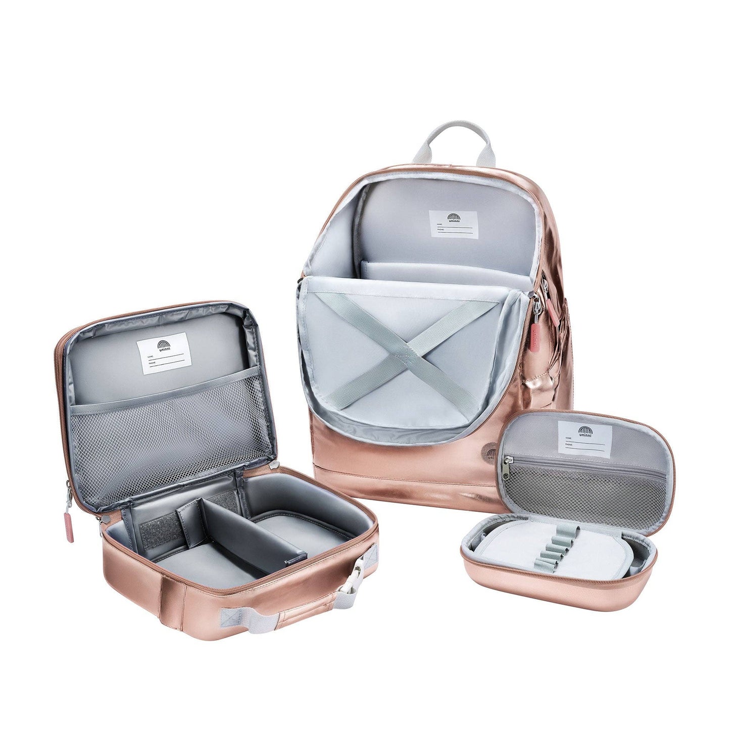 uninni - Set - Metallic Gold: Metallic Rose Gold