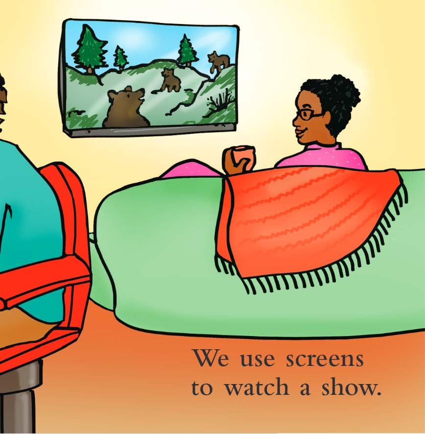 Screen Time Is Not Forever Board Book