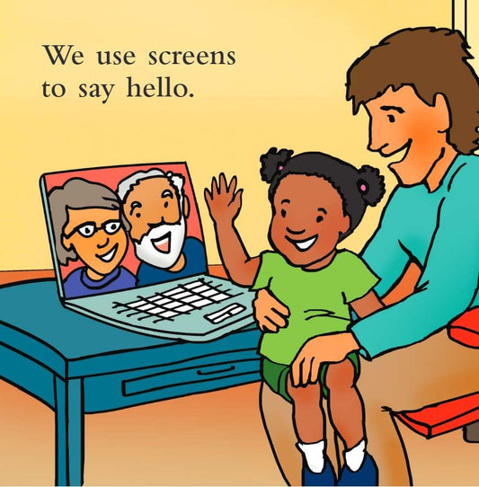 Screen Time Is Not Forever Board Book