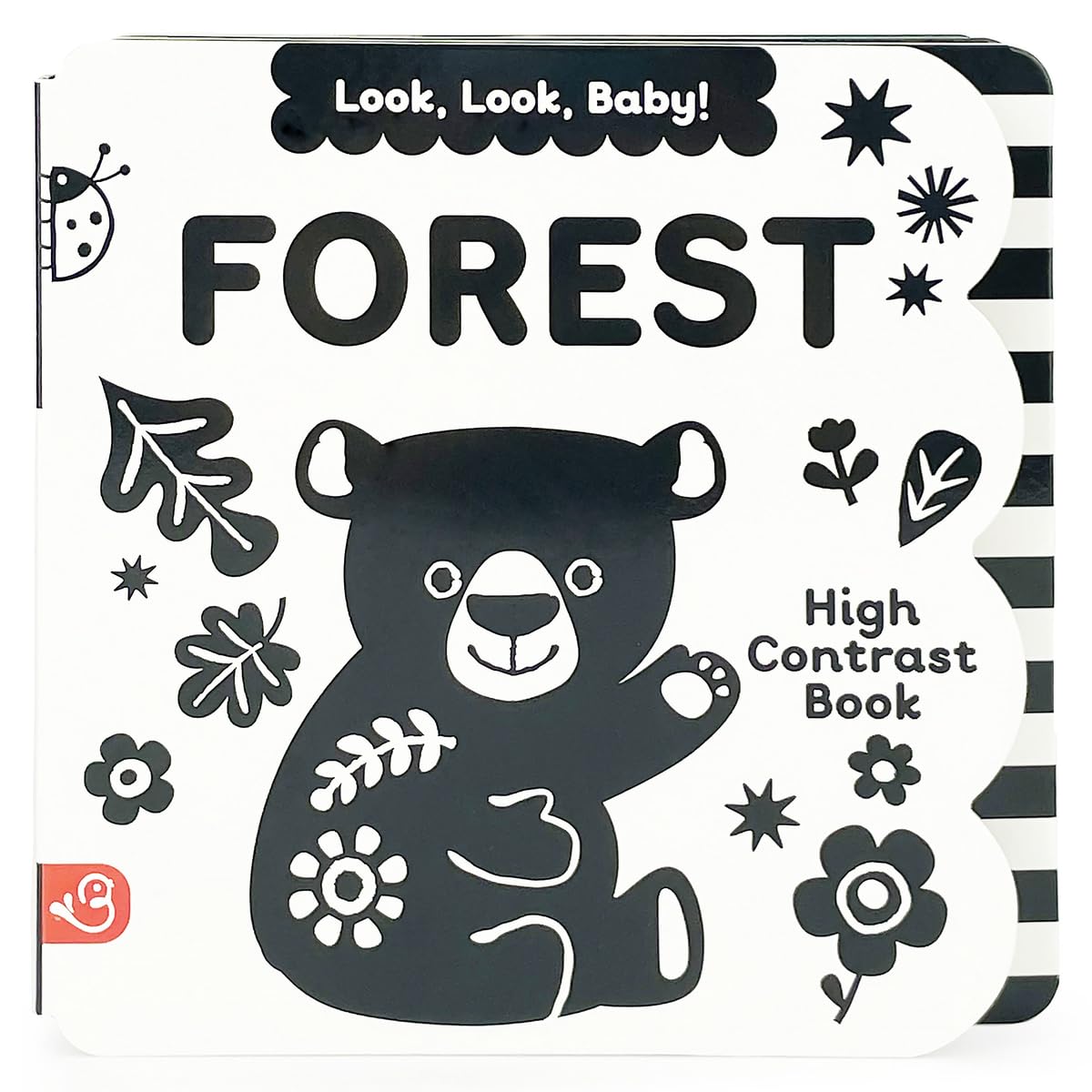 Look, Look, Baby! Forest: Black and White High Contrast Book