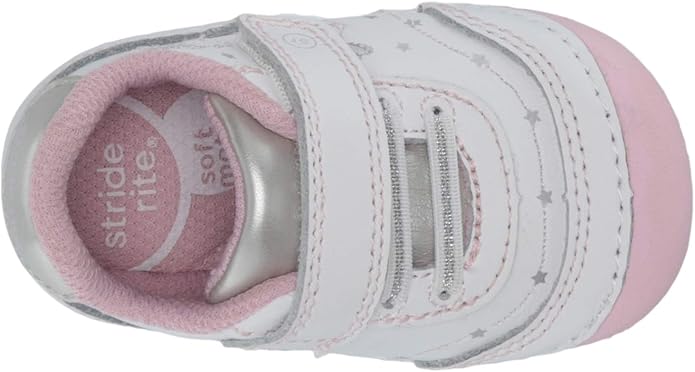 Stride Rite Soft Motion Adalyn - White Silver (Wide)